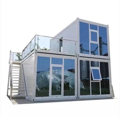 Casa de contêiner fabricada com porta de aço A melhor opção de habitação portátil