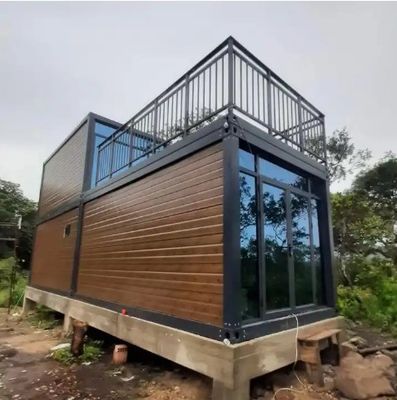 Casas portáteis de embalagem plana Ideal para hotéis e escritórios Casa de contêineres