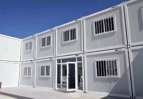 Modelo de Design Contemporâneo Estrutura de Aço Casa de Contêineres Prefabricada Posicionável