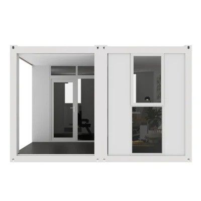 Casa de contêineres para habitação móvel ao ar livre Casa portátil empilhável pré-fabricada