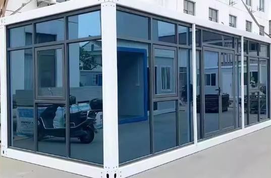 Escritório Desmontável Móvel Casa Flat Pack Com Design Moderno Materiais Recicláveis