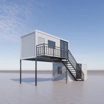 Casa expansível Container de embalagem plana Casa de contêiner móvel