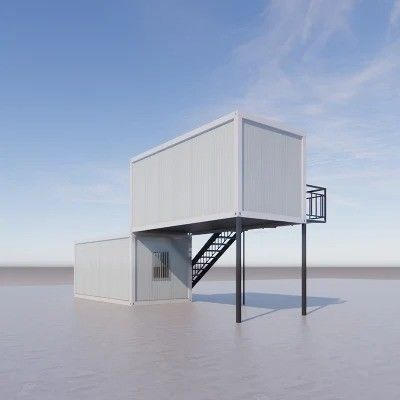 Casa expansível Estilo de design moderno para OEM Container de casa dobrável